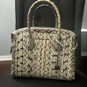 Michael Kors Collection snakeskin handbag